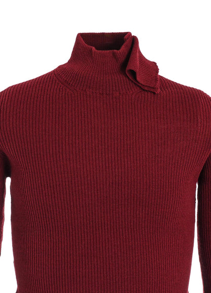 【10/4 12:00(JST) Release】HIGH NECK RIBBED PULLOVER