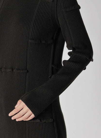 TUCK RIB KNIT