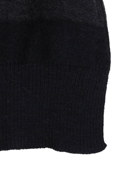 【11/1 12:00(JST) Release】REVERSE STITCHES OFF NECK SIDE DRAPE KNIT