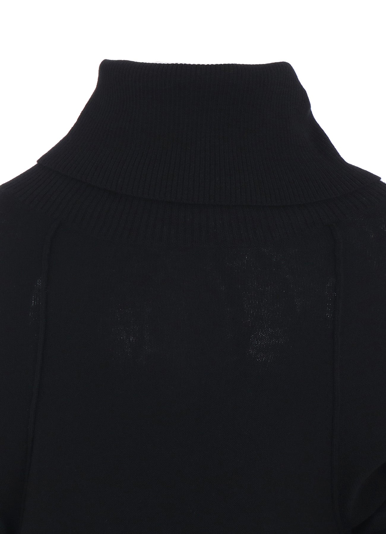 【11/1 12:00(JST) Release】REVERSE STITCHES OFF NECK SIDE DRAPE KNIT