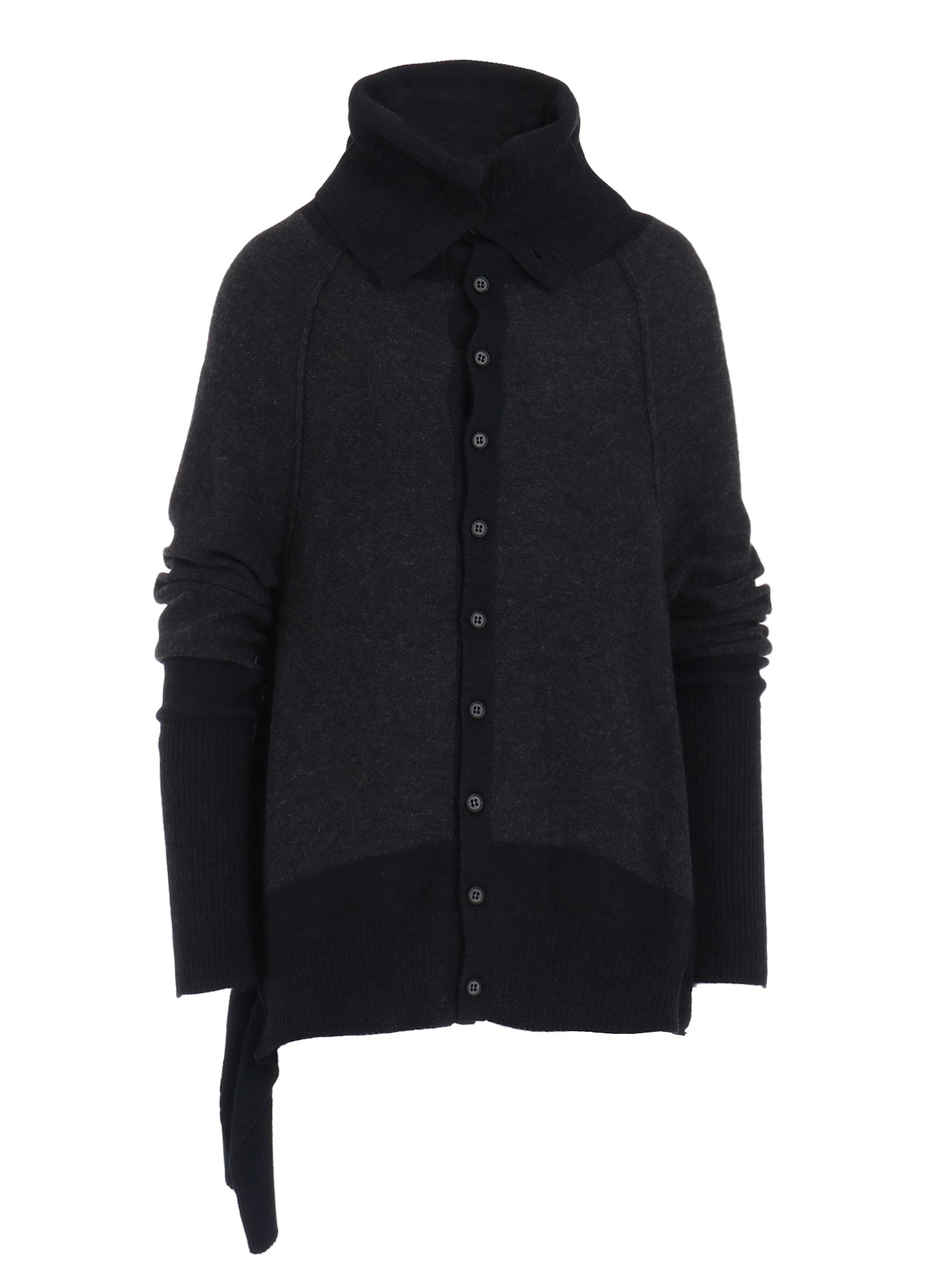 【11/1 12:00(JST) Release】REVERSE STITCHES SIDE DRAPE CARDIGAN