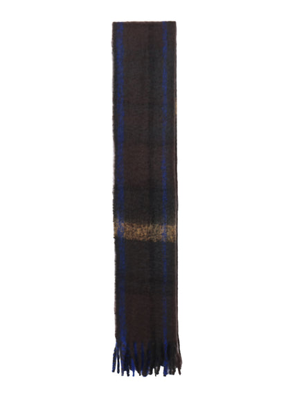 PLAID MOHAIR STOLE