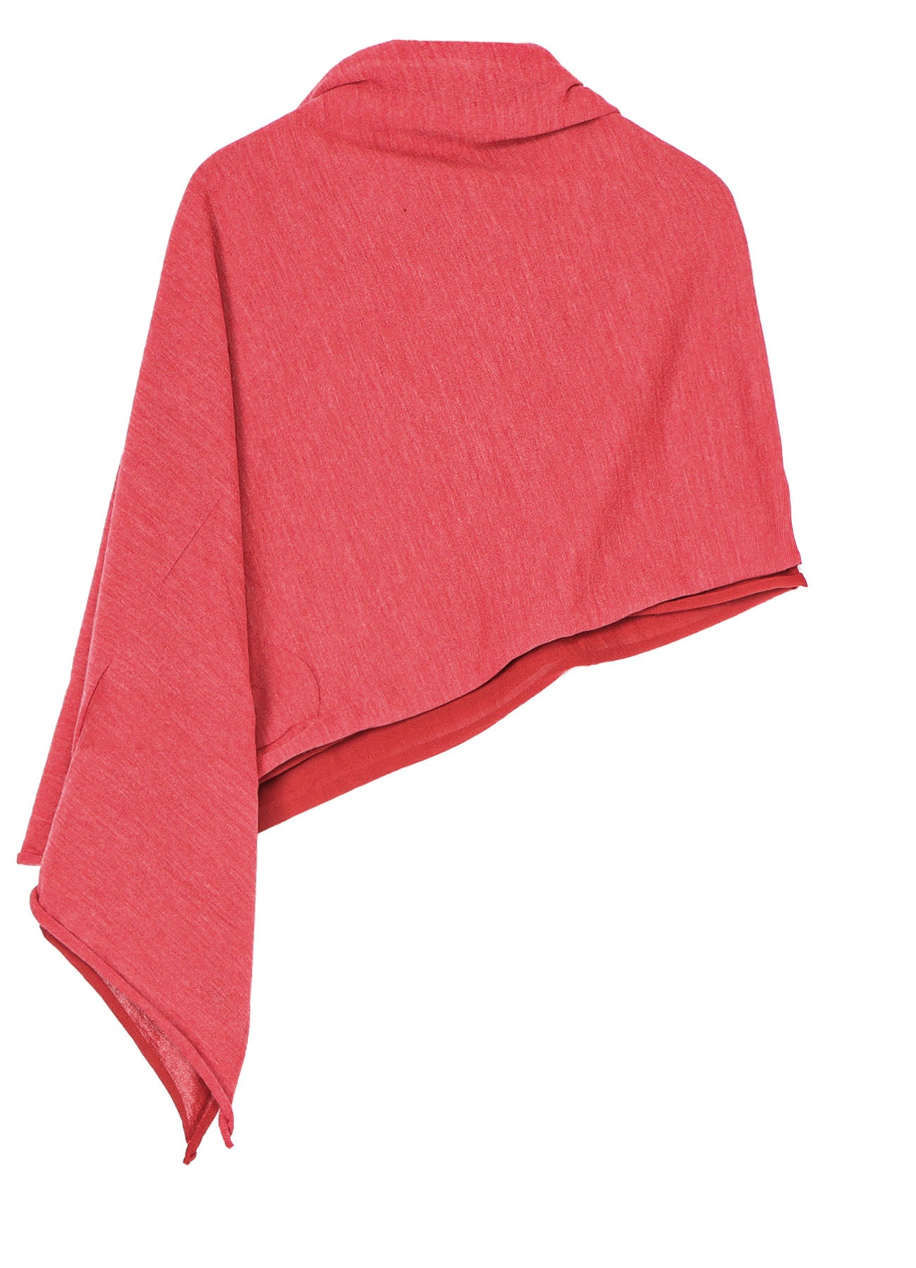 BIG LOGO JERSEY PONCHO SNOOD