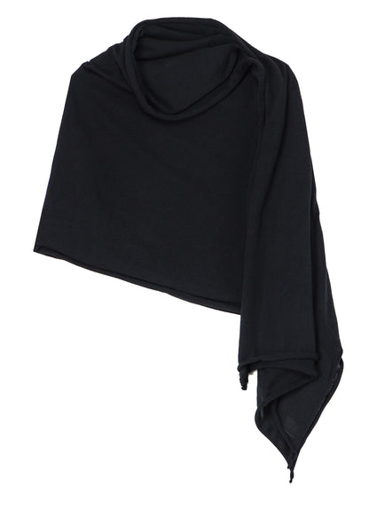 BIG LOGO JERSEY PONCHO SNOOD