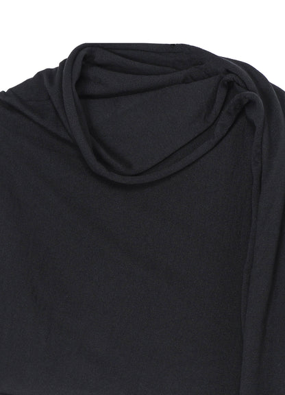 BIG LOGO JERSEY PONCHO SNOOD