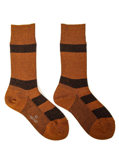 MIX RIB STRIPE SOCKS