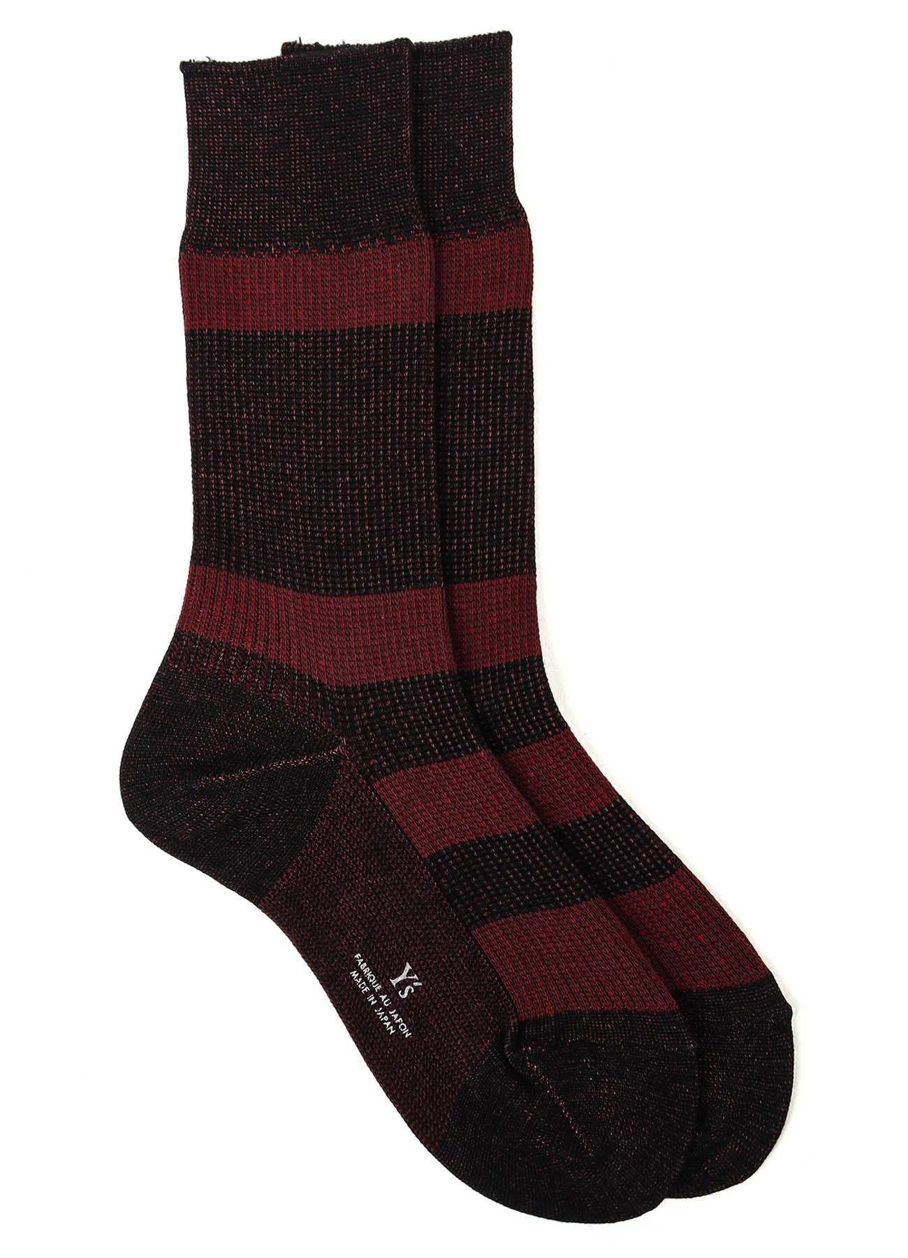 MIX RIB STRIPE SOCKS