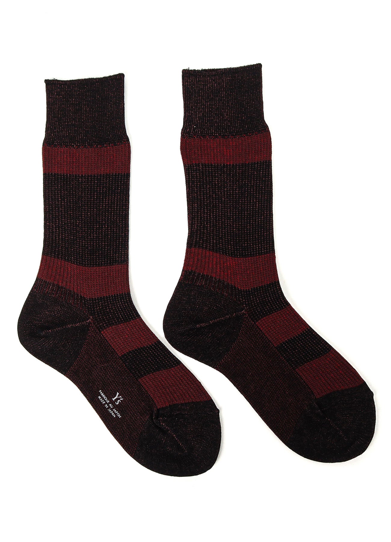 MIX RIB STRIPE SOCKS