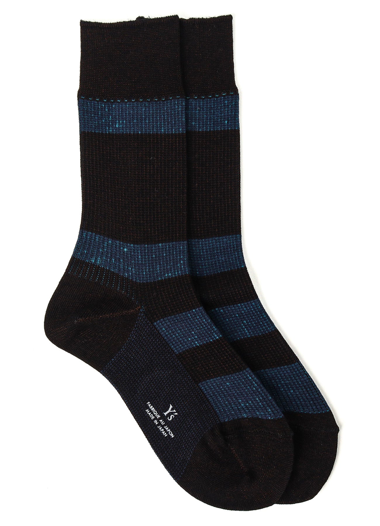 MIX RIB STRIPE SOCKS