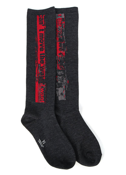 MESSAGE DESIGN JQ HIGH SOCKS