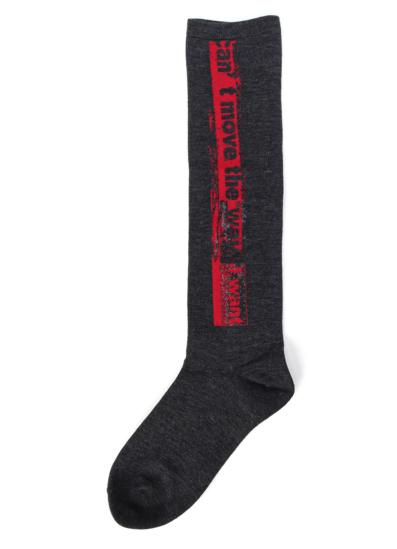 MESSAGE DESIGN JQ HIGH SOCKS