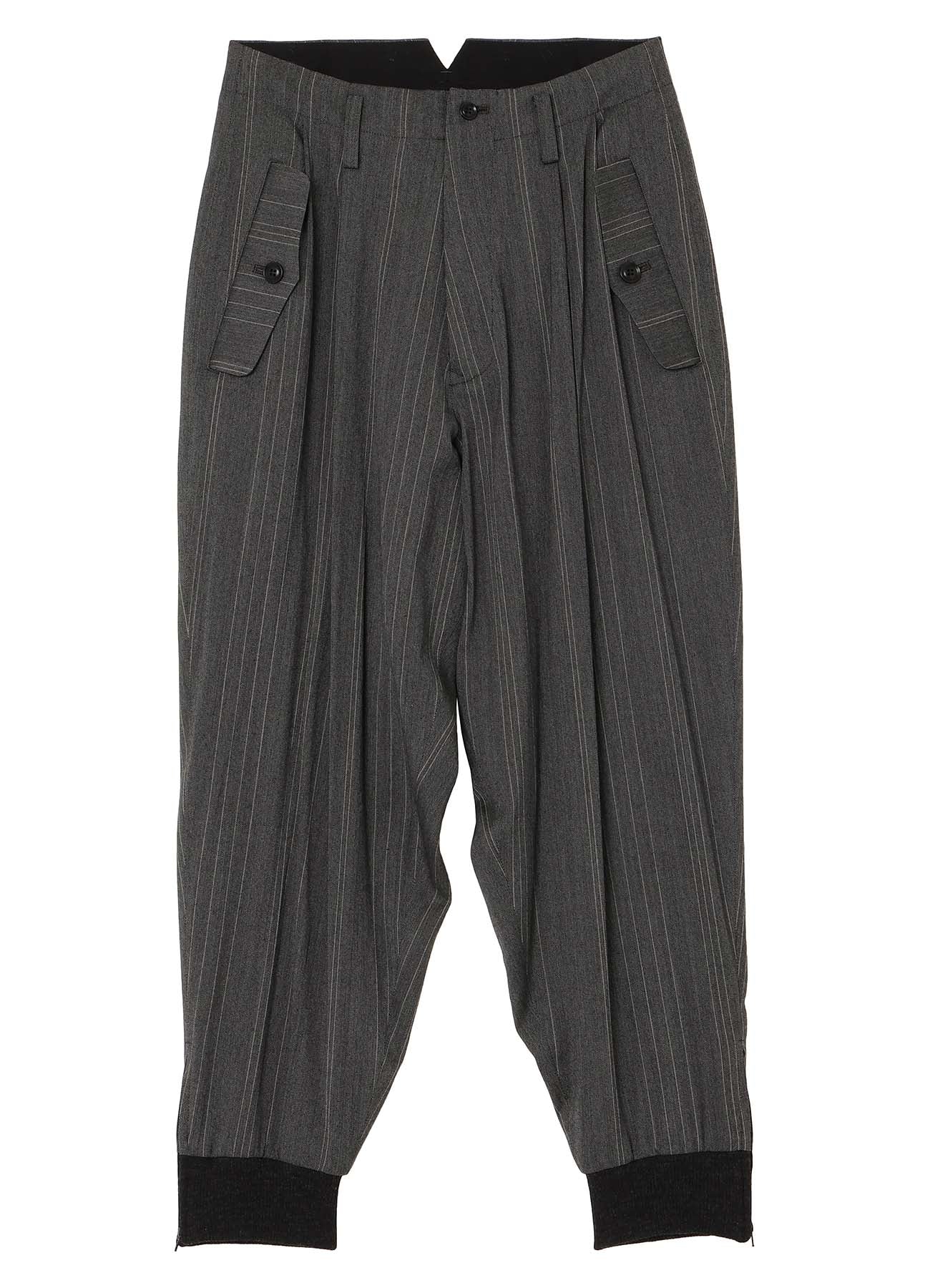 W/RY RANDOM HERRINGBONE RIB SLEEVE PANTS