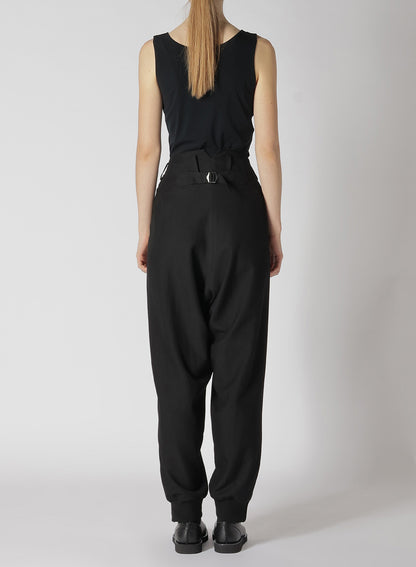 RY/W GABARDINE RIB SLEEVE PANTS