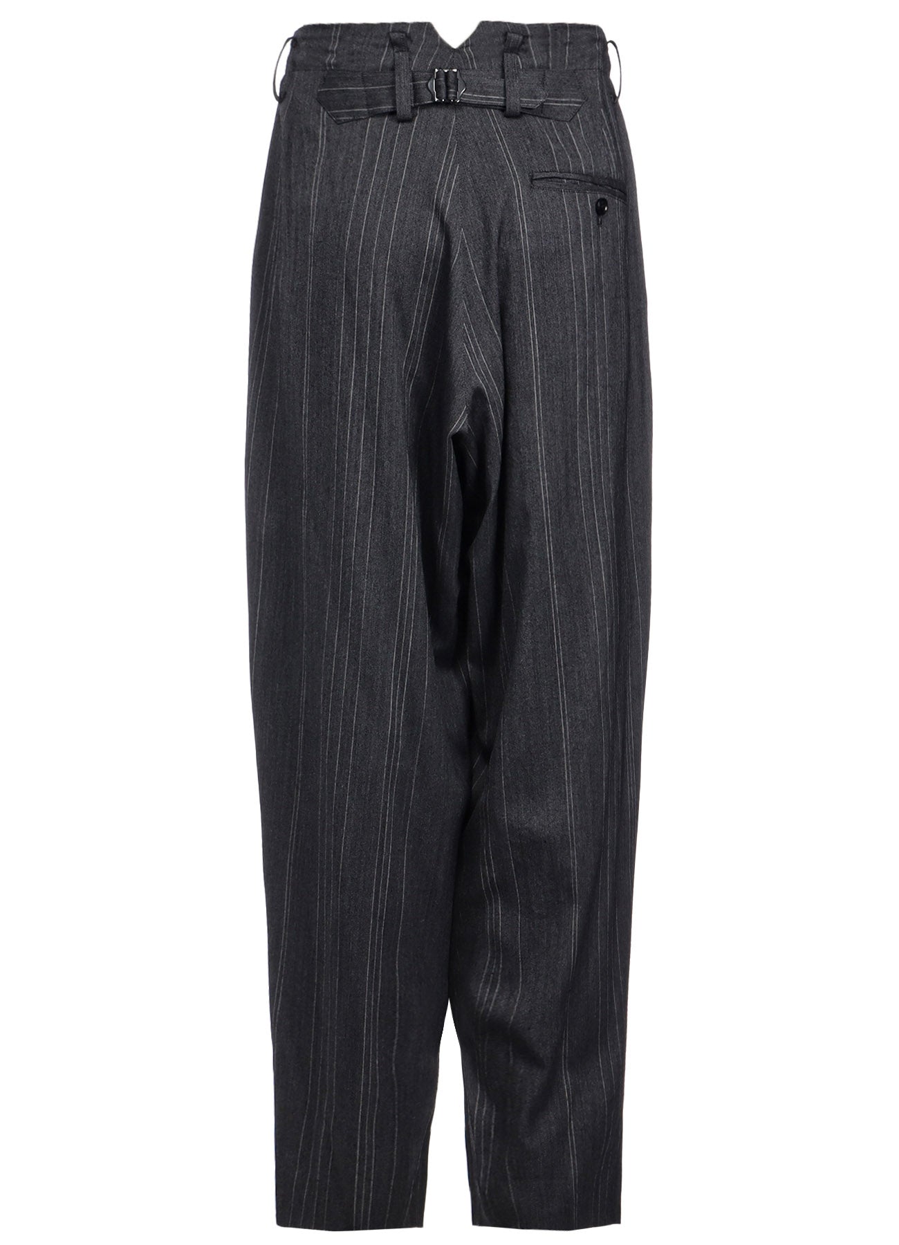 W/RY RANDOM HERRINGBONE DOUBLE TUCK WIDE PANTS