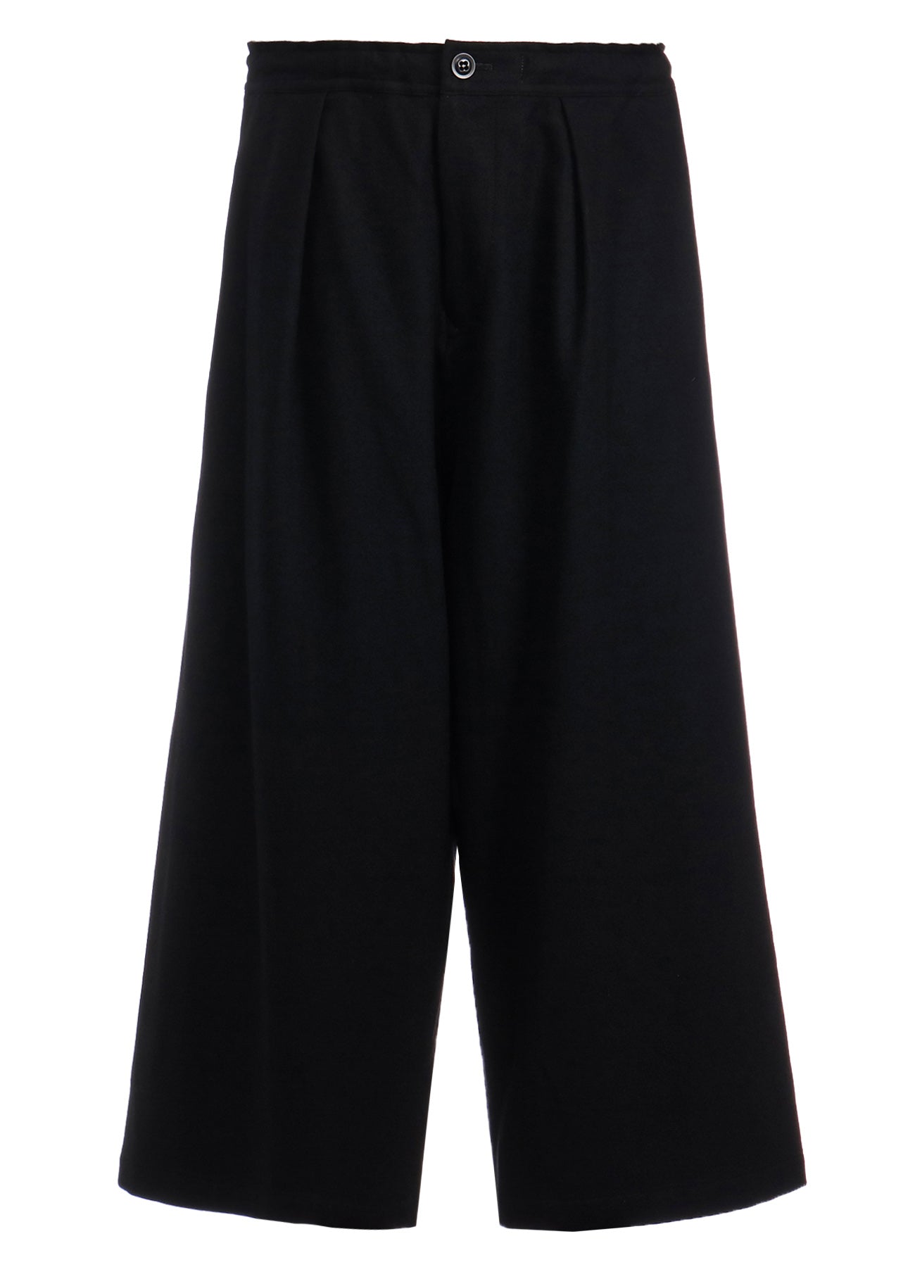 W/ FLANNEL HAND STITCHED FRONT TUCK WIDE PANTS