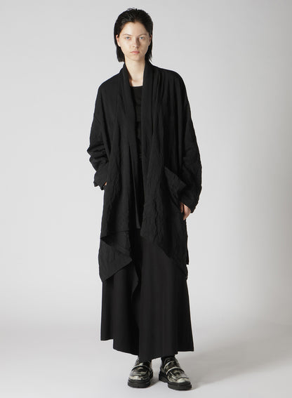 RY/W GABARDINE LEFT SIDE PATCH SKIRT PANTS