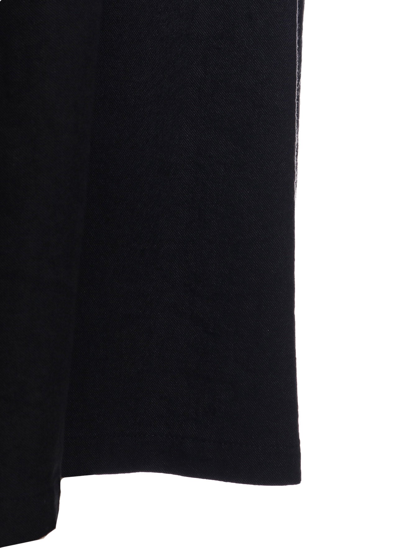 TWILL GARMENT WASH LEFT SIDE PATCH SKIRT PANTS