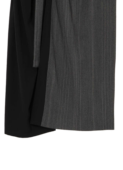 W/RY RANDOM HERRINGBONE RIGHT SIDE CLOTH SKIRT