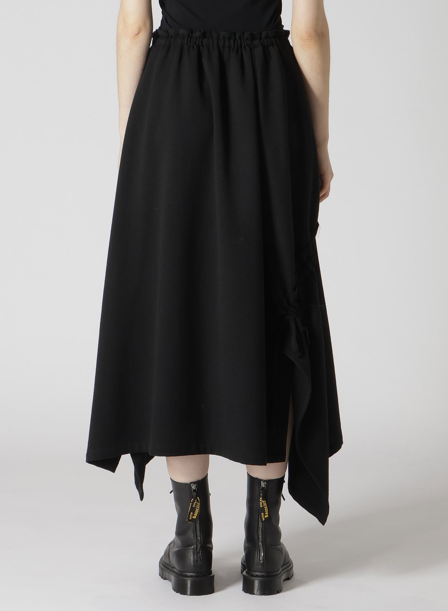 【10/4 12:00(JST) Release】STRETCH FLANNEL SHIRRING SKIRT