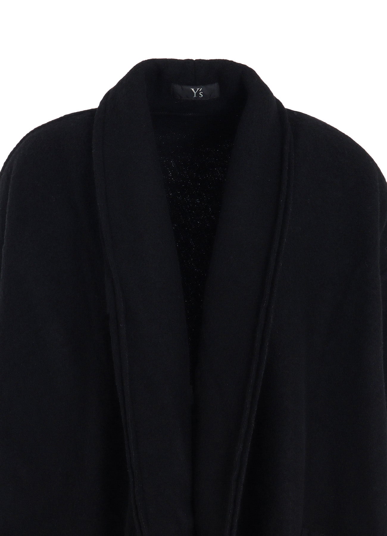 DOUBLE FRENCHTERRY FRONT DRAPE CARDIGAN