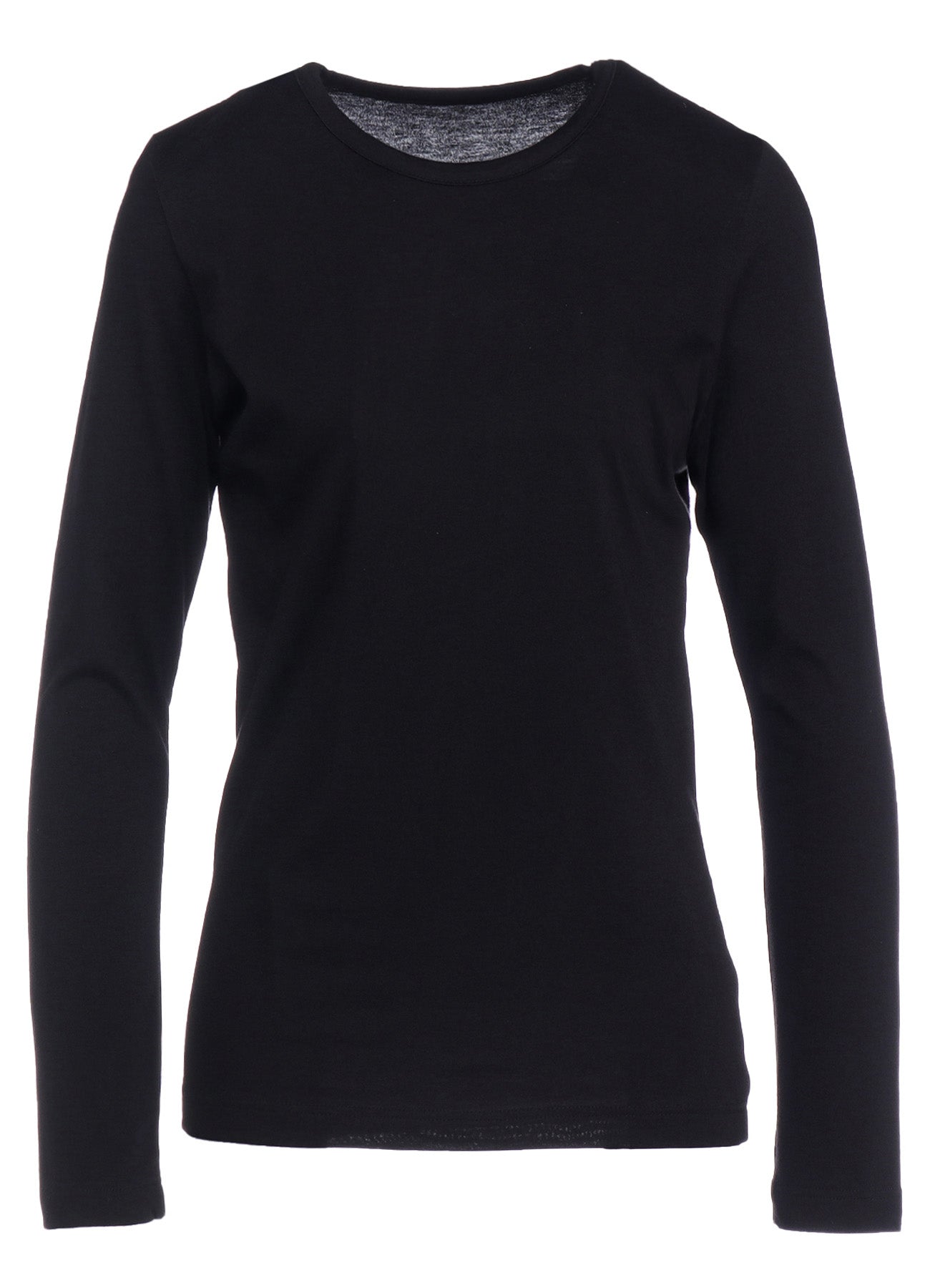 40/-SOFT JERSEY ROUND NECK LONG SLEEVE T