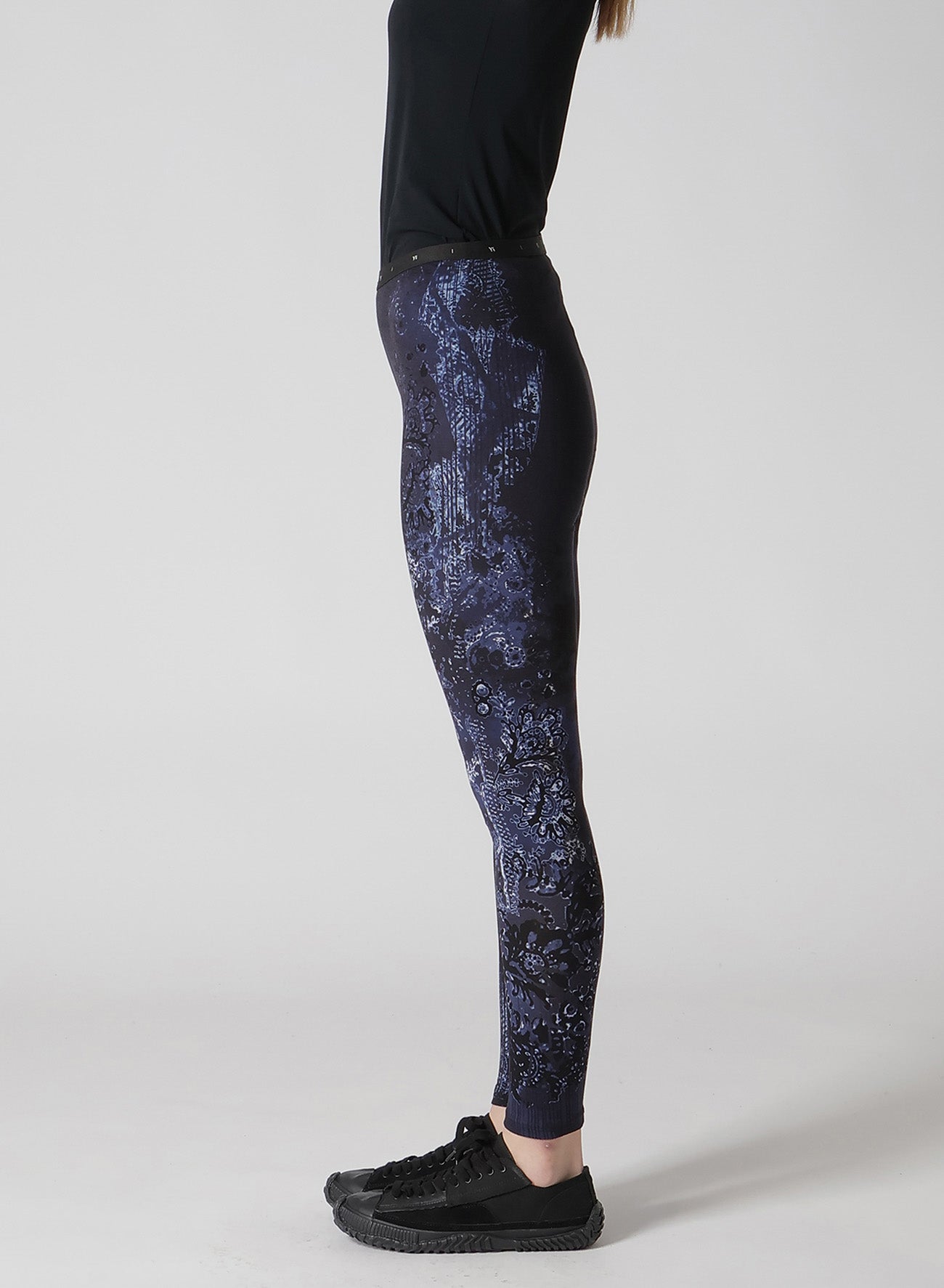 40/-RY JERSEY LACE DESIGN P LEGGINGS