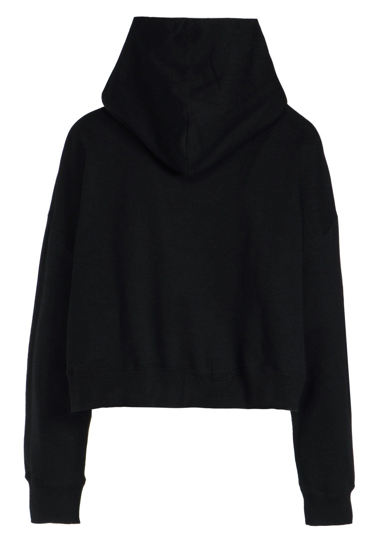 FLOWER + FOOTPRINT CROPPED HOODIE