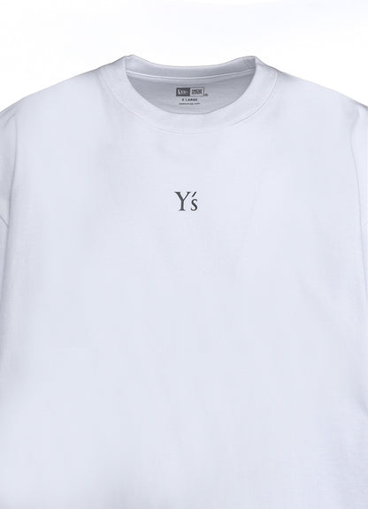 Y's × New Era SHORT SLEEVE COTTON TEE