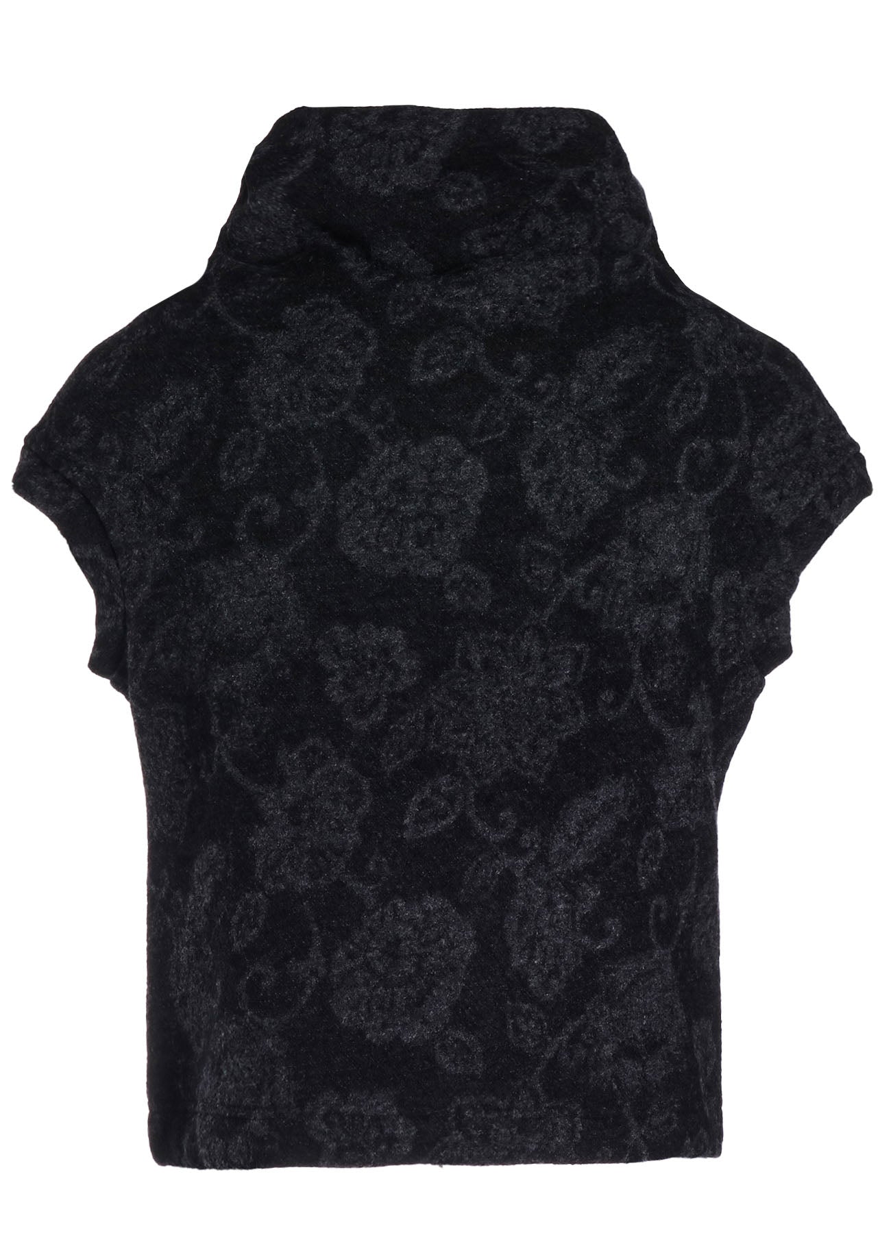 FLOWER PILE JACQUARD OFF TURTLE FRENCH T