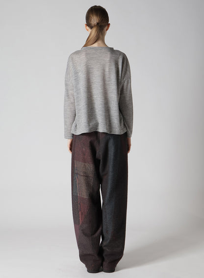 GAUZE NASHIJI WIDE PULLOVER