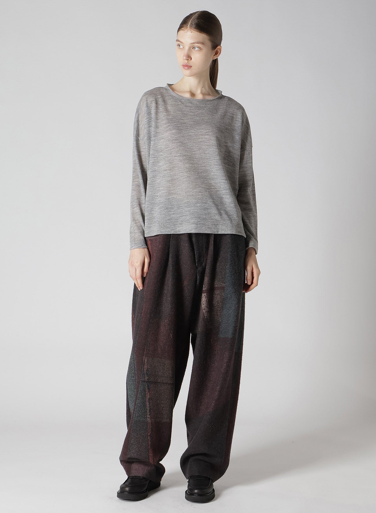 GAUZE NASHIJI WIDE PULLOVER