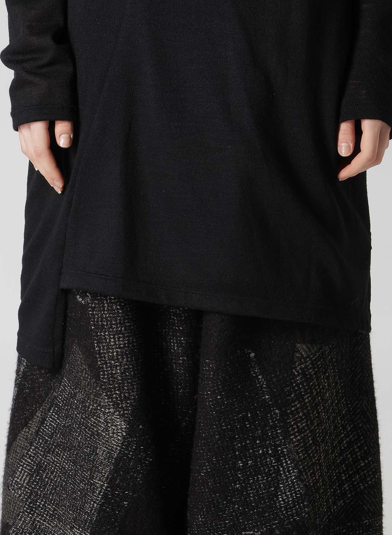 GAUZE NASHIJI ASYMMETRIC PULLOVER