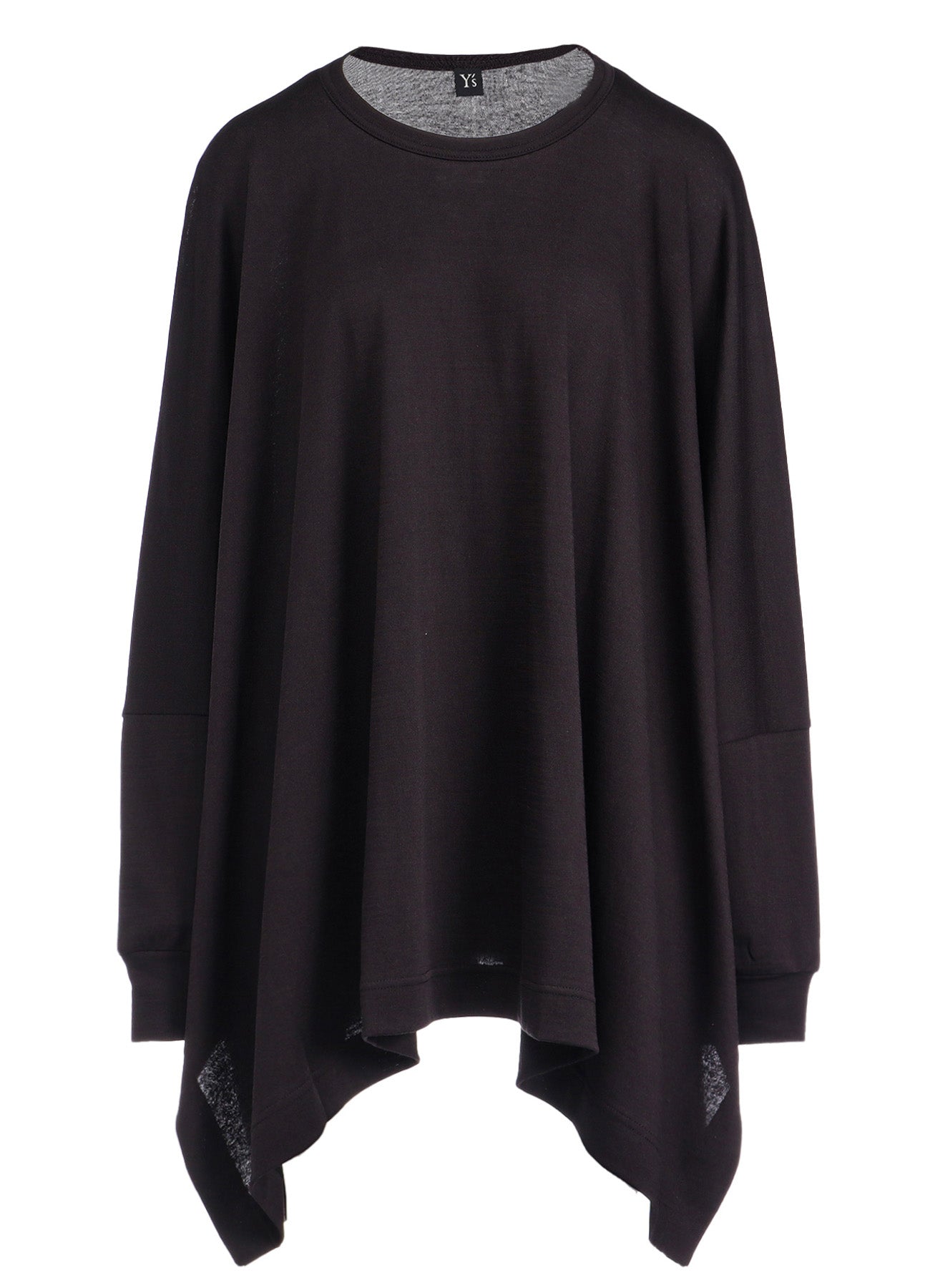 40/2 GAUZE JERSEY ROUND SLEEVE PONCHO