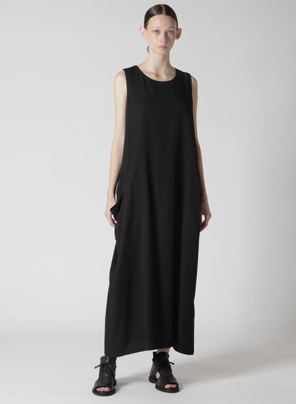 【1/23 12:00(JST) Release】RAYON TWILL SLEEVELESS DRESS