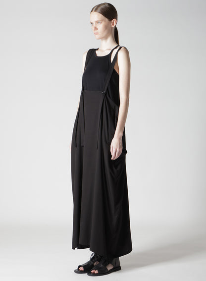 【1/23 12:00(JST) Release】RAYON TWILL SHOULDER STRAP DRESS