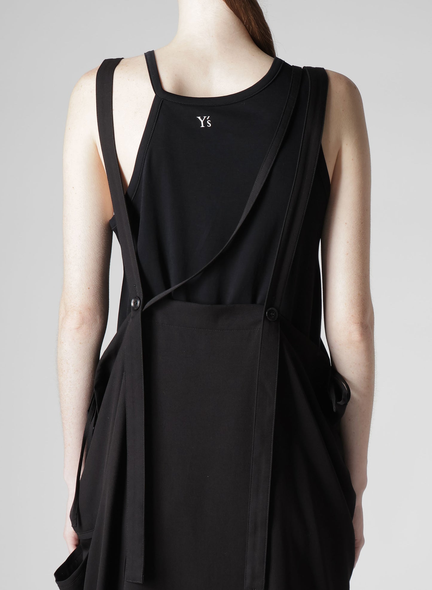 【1/23 12:00(JST) Release】RAYON TWILL SHOULDER STRAP DRESS