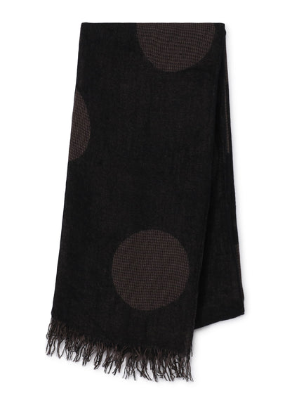 DOT JACQUARD SCARF