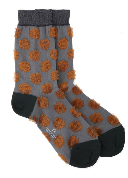 DOT JACQUARD SOCKS