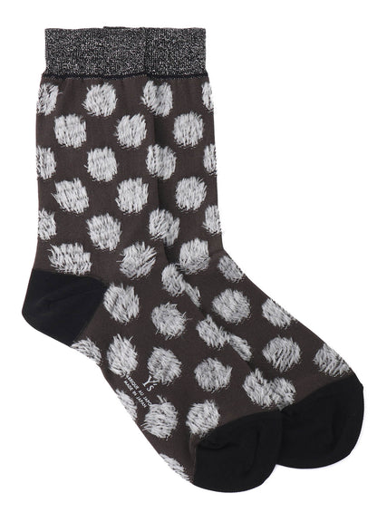 DOT JACQUARD SOCKS