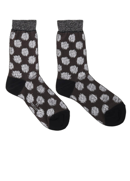 DOT JACQUARD SOCKS