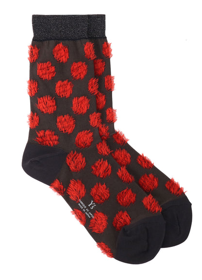 DOT JACQUARD SOCKS