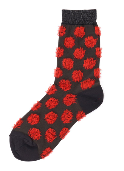 DOT JACQUARD SOCKS