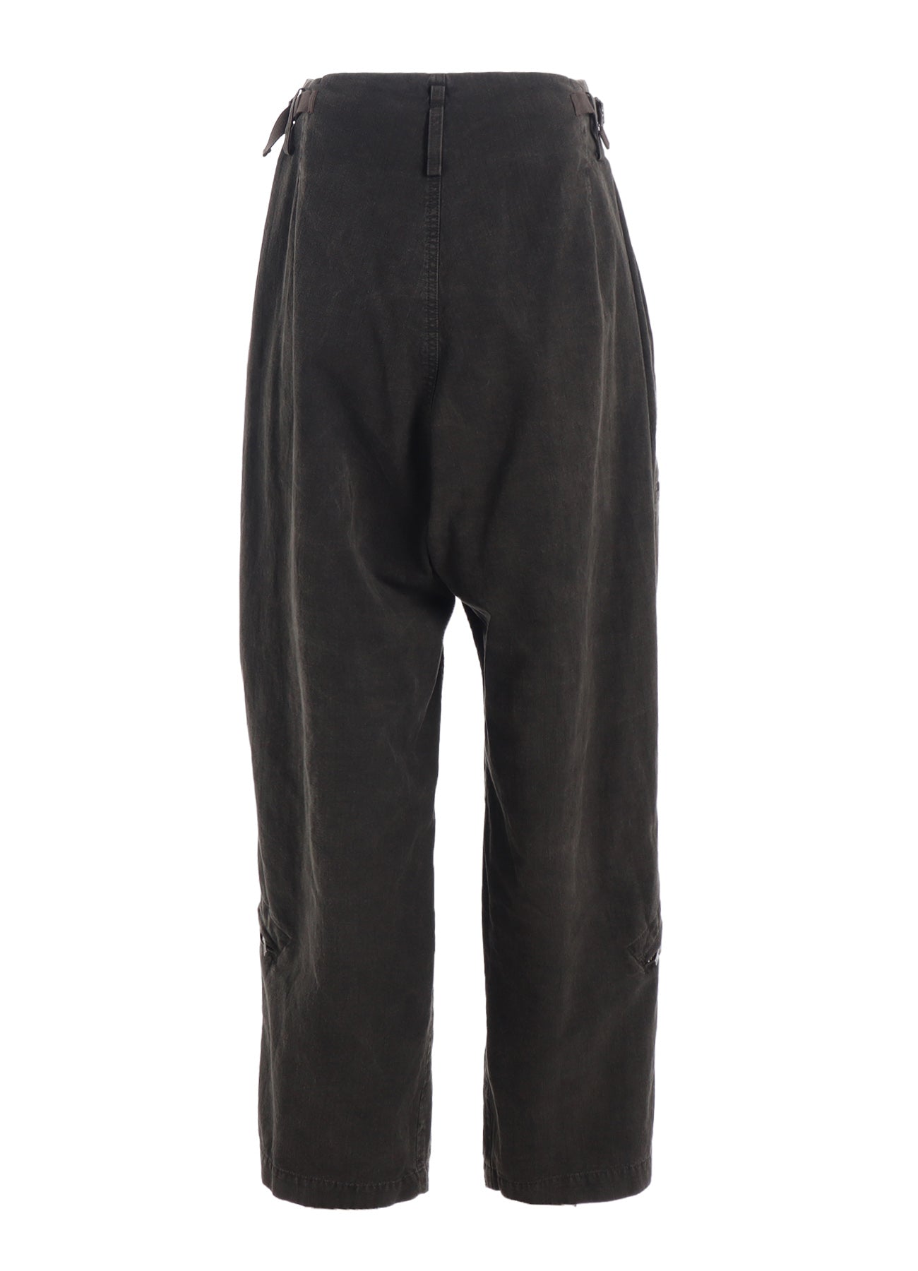 COTTON SLAB GARMENT DYEING FLIGHT PANTS