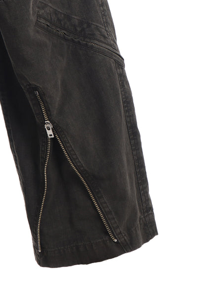 COTTON SLAB GARMENT DYEING FLIGHT PANTS