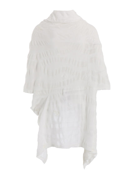 SQUARE CUT JQ ASYMMETRIC CARDIGAN