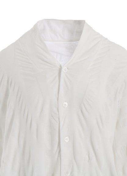 SQUARE CUT JQ ASYMMETRIC CARDIGAN