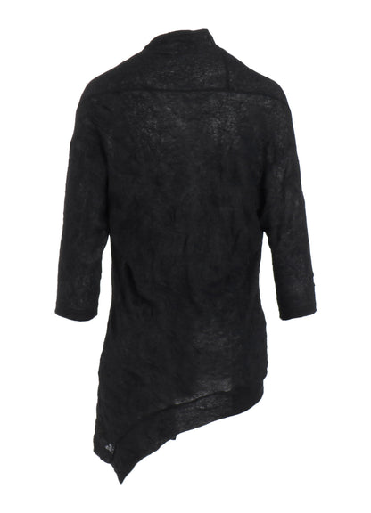 TUCK MILLING WRINKLE BACK DRAPE T