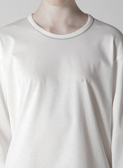 COTON JERSEY Y'S STITCH LONG SLEEVE BIG T