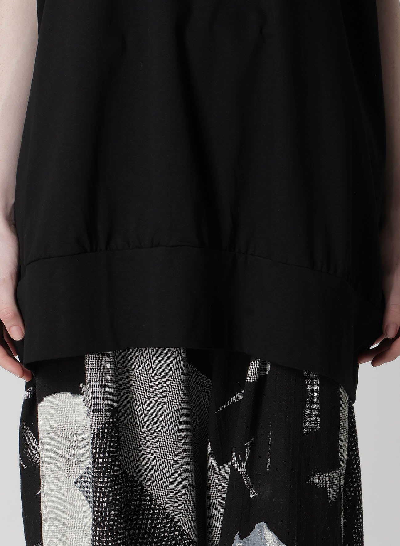 COTON JERSEY Y'S STITCH SLEEVELESS BIG T