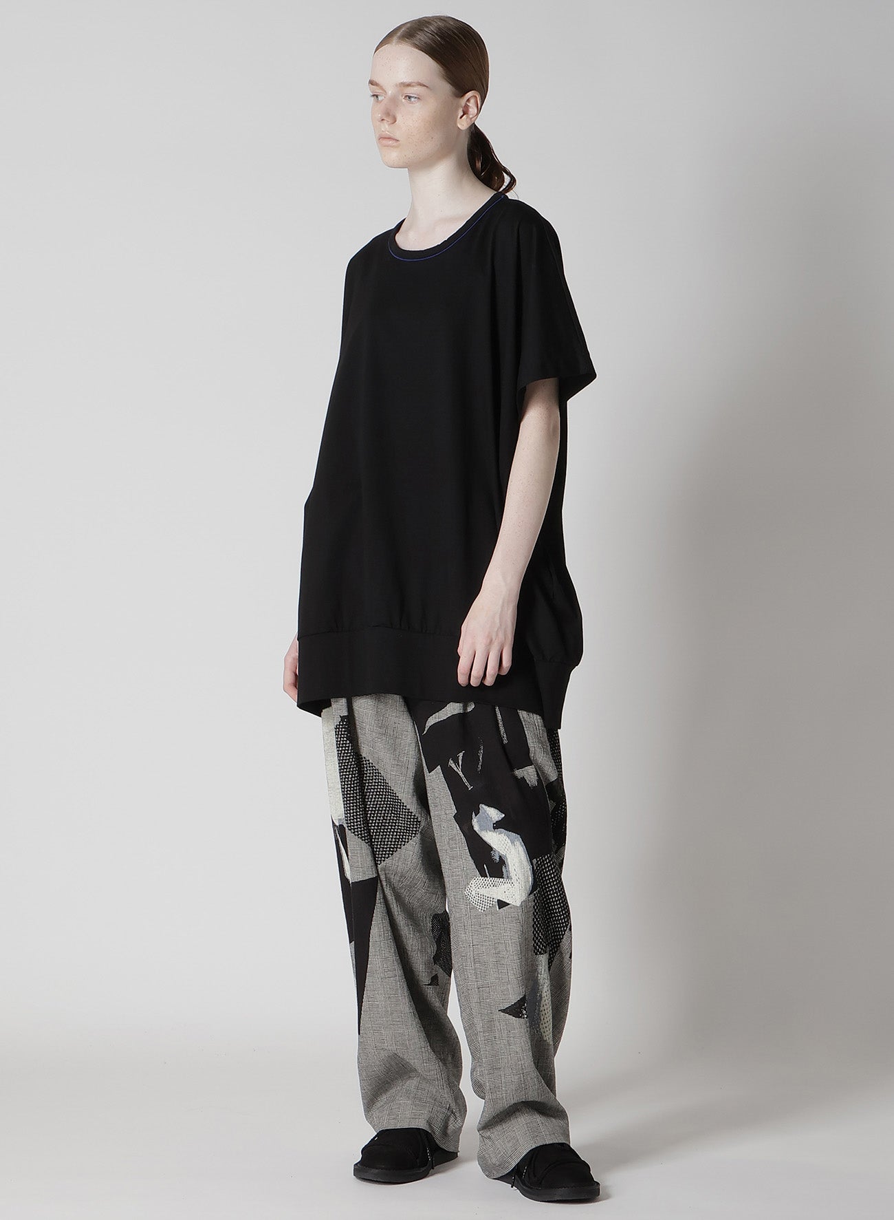 COTON JERSEY Y'S STITCH SLEEVELESS BIG T